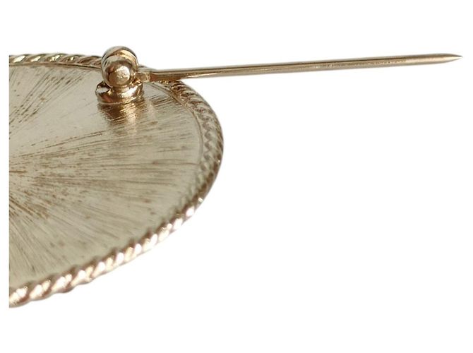 CHANEL B17P Spilla con Motivo di Perle D'oro - vista 5