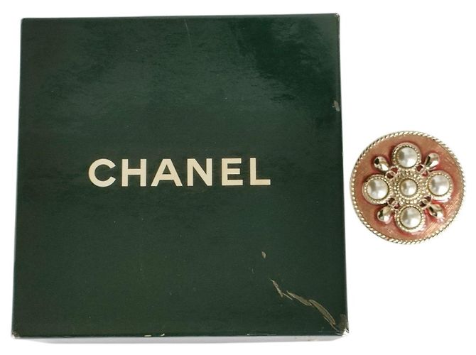 CHANEL B17P Spilla con Motivo di Perle D'oro - vista 6