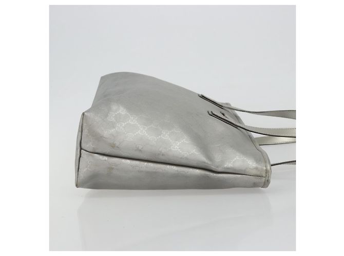 Tote Plus Gucci GG Imprime Medium Argento - vista 3