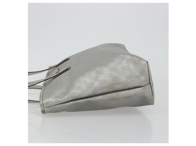 Tote Plus Gucci GG Imprime Medium Argento - vista 4
