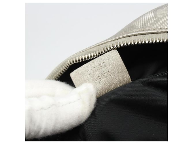 Tote Plus Gucci GG Imprime Medium Argento - vista 7