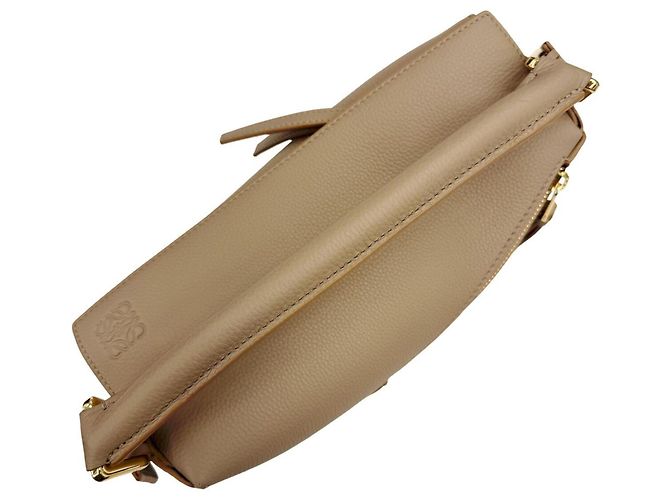 Borsa a mano Loewe Puzzle Edge Small in pelle di vitello Sand Sabbia - vista 10