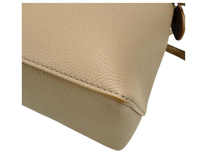 Borsa a mano Loewe Puzzle Edge Small in pelle di vitello Sand Sabbia - vista 8