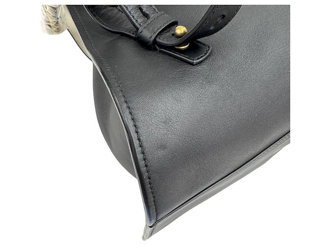 Zaino GUCCI GG Pearl Tricolor Nero Bianco D'oro - Ansicht 10