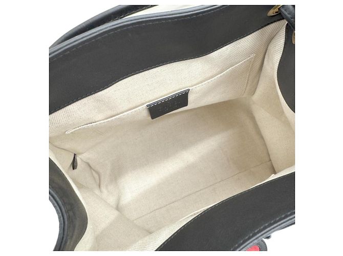 Zaino GUCCI GG Pearl Tricolor Nero Bianco D'oro - Ansicht 13