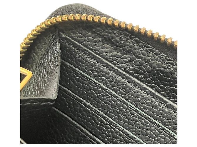 Zippy Louis Vuitton Monogram Empreinte Long Wallet Schwarz - Ansicht 11