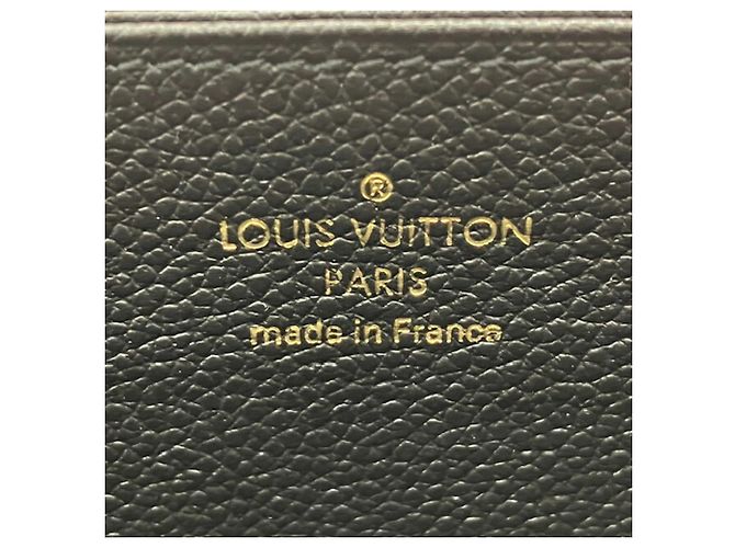 Zippy Louis Vuitton Monogram Empreinte Long Wallet Schwarz - Ansicht 7