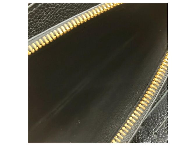 Zippy Louis Vuitton Monogram Empreinte Long Wallet Schwarz - Ansicht 9
