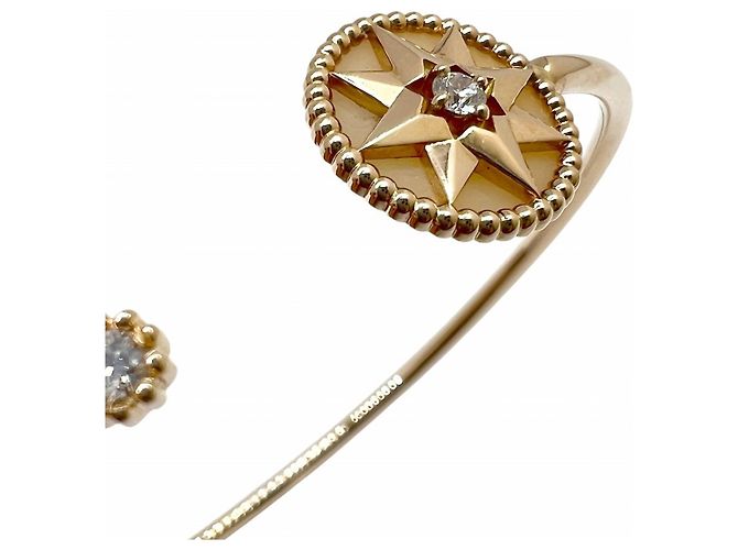 Bracciale Rose des Vents Christian Dior D'oro - vista 4