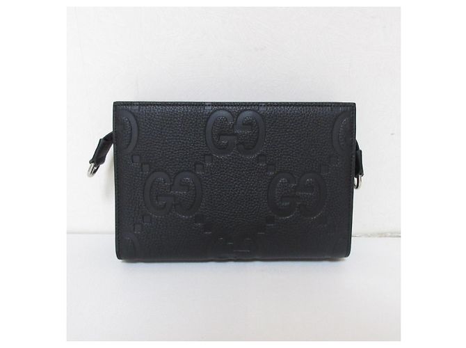 Bolso de hombro GUCCI Jumbo GG Mini Bag Shoulder 795240 Black Negro - vista 2
