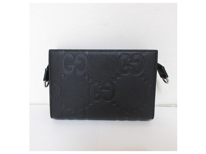 Bolso de hombro GUCCI Jumbo GG Mini Bag Shoulder 795240 Black Negro - vista 3