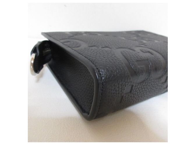 Bolso de hombro GUCCI Jumbo GG Mini Bag Shoulder 795240 Black Negro - vista 6