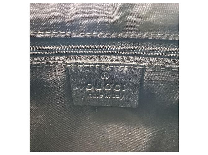 Borsa a spalla GUCCI in pelle Nero - vista 11
