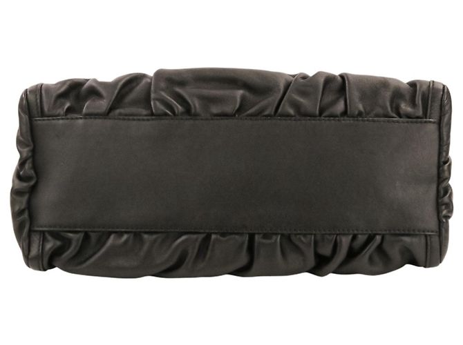 Borsa a spalla GUCCI in pelle Nero - vista 4