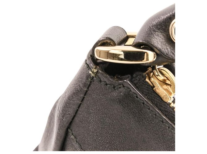Borsa a spalla GUCCI in pelle Nero - vista 7