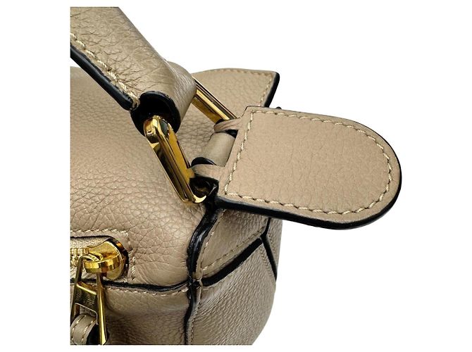 Borsa a tracolla Loewe Puzzle Small in pelle di vitello Grigio - vista 11
