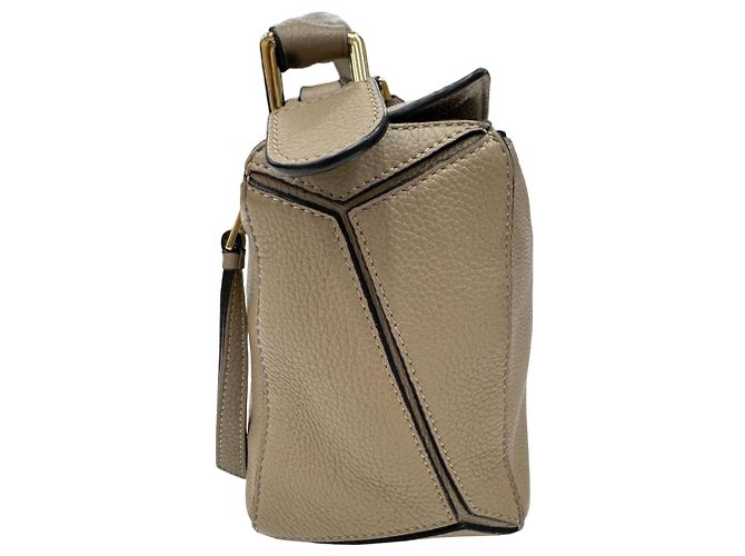 Borsa a tracolla Loewe Puzzle Small in pelle di vitello Grigio - vista 4
