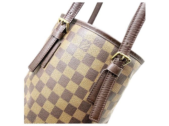 Borsa Tote Louis Vuitton Damier Mare Damier ebene - vista 8