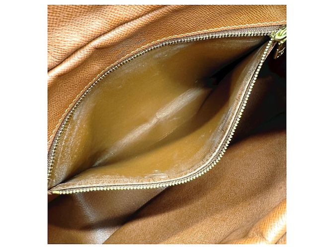 Borsa a Spalla Louis Vuitton Boulogne Marrone - vista 9