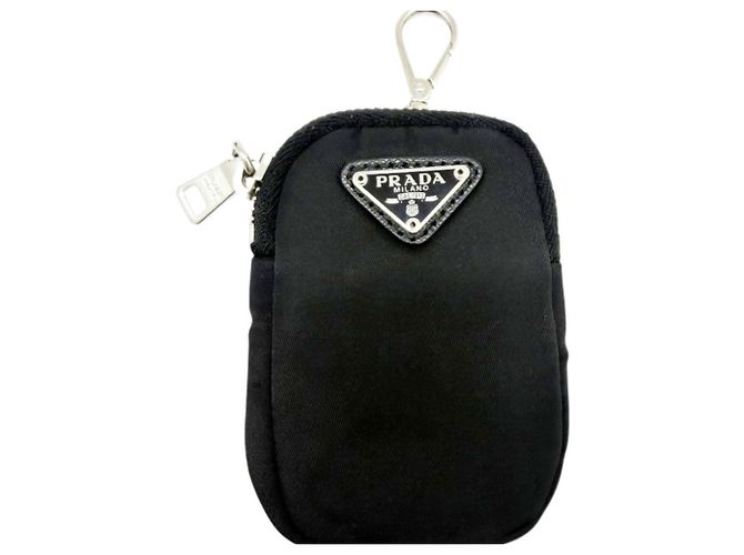Borsa a tracolla in nylon Prada Re Edition 2005 Nero - vista 10