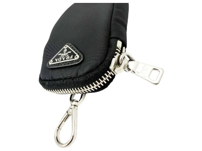 Borsa a tracolla in nylon Prada Re Edition 2005 Nero - vista 11
