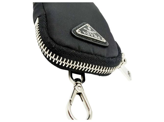 Borsa a tracolla in nylon Prada Re Edition 2005 Nero - vista 12