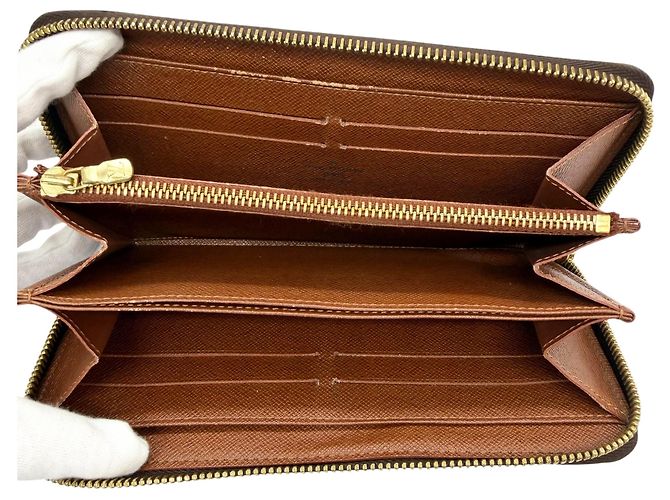 Louis Vuitton Monogram Zippy Wallet Braun - Ansicht 10