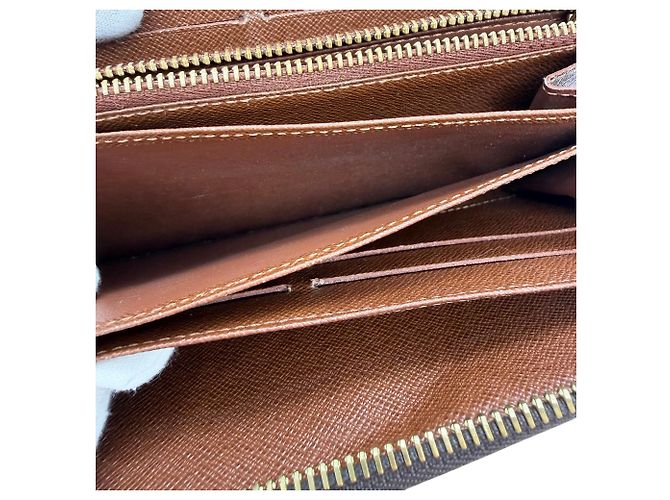 Louis Vuitton Monogram Zippy Wallet Braun - Ansicht 13