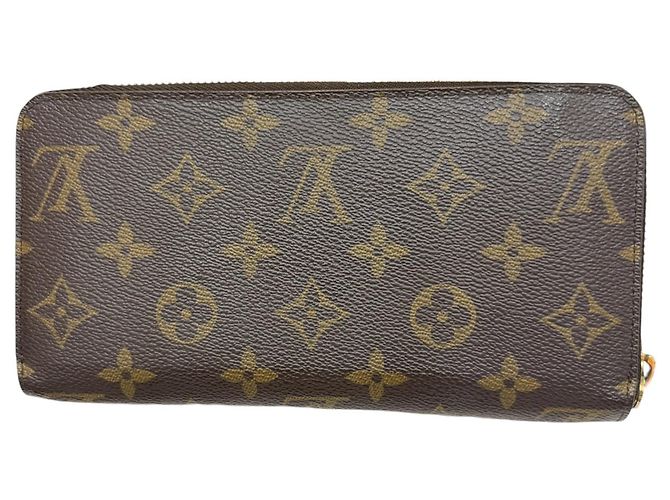 Louis Vuitton Monogram Zippy Wallet Braun - Ansicht 3
