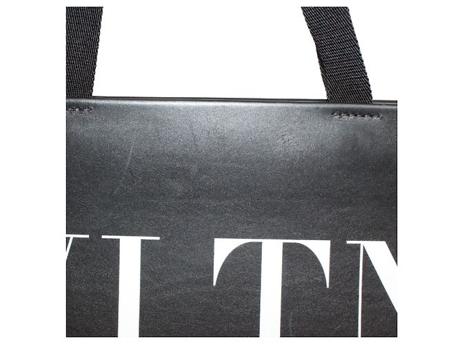 Borsa Tote Valentino VLTN Logo Nero - vista 13