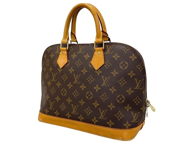 Borsa Louis Vuitton Alma LV M51130 Marrone - vista 4