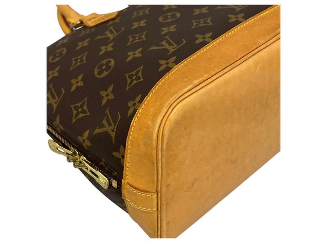 Borsa Louis Vuitton Alma LV M51130 Marrone - vista 7