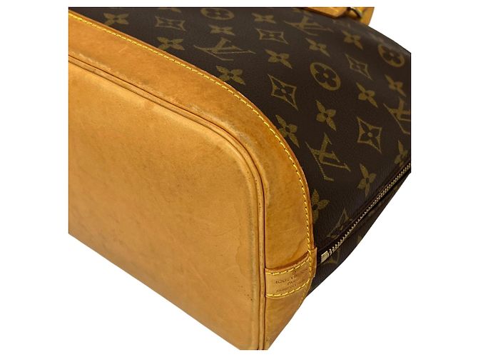 Borsa Louis Vuitton Alma LV M51130 Marrone - vista 8