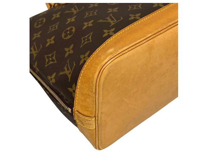 Borsa Louis Vuitton Alma LV M51130 Marrone - vista 9