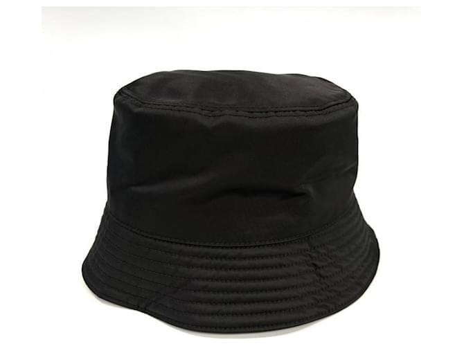 Prada Re-Nylon Bucket Hat Black - view 2