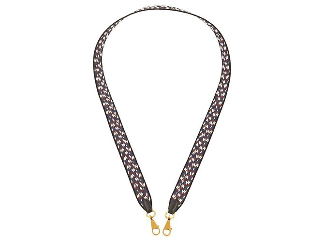 Hermès Tracolla Hermes Bandoulière Nero Bianco - vista 3
