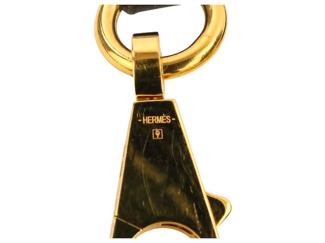 Hermès Tracolla Hermes Bandoulière Nero Bianco - vista 5