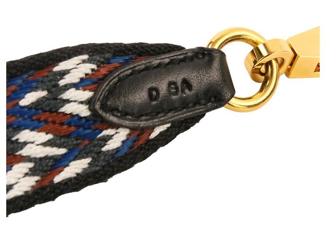 Hermès Tracolla Hermes Bandoulière Nero Bianco - vista 7