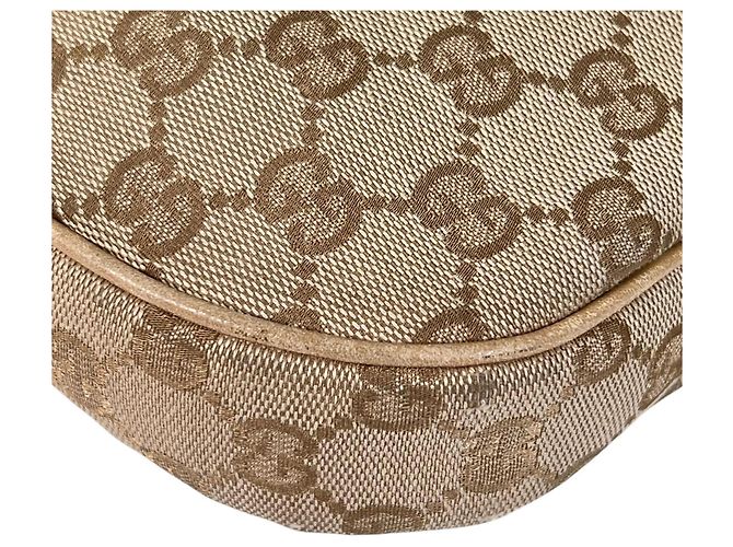 Borsa a Spalla Gucci Horsebit Tassel Sherry Line Beige - vista 7