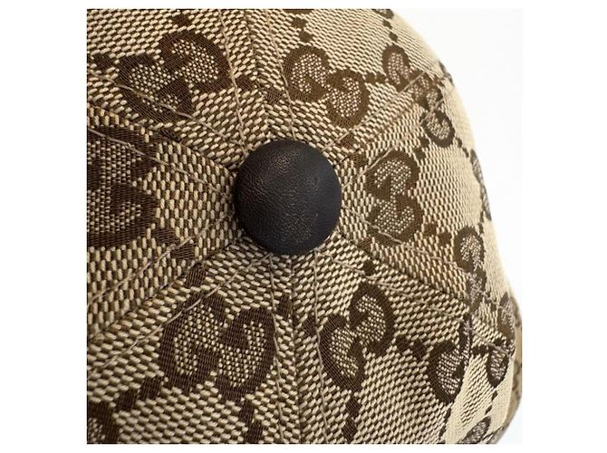 Gucci GG Canvas Baseball Cap Braun - Ansicht 10