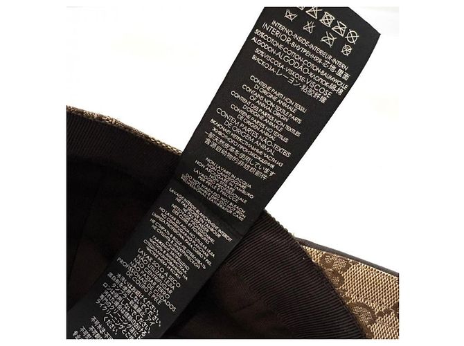 Gucci GG Canvas Baseball Cap Braun - Ansicht 8