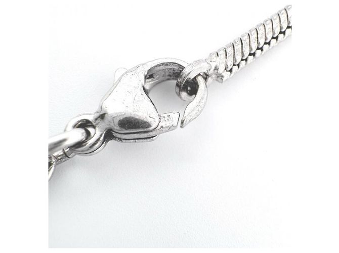 Collana Vintage Heart Yves Saint Laurent SV925 Argento - vista 9