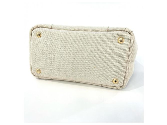 Borsa Prada Canapa Licamo Natural Brown Marrone - vista 4