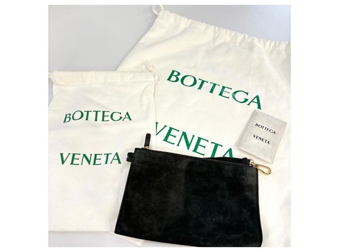 Borsa Tote Bottega Veneta Maxi Intrecciato Mini Arco Nero - vista 12