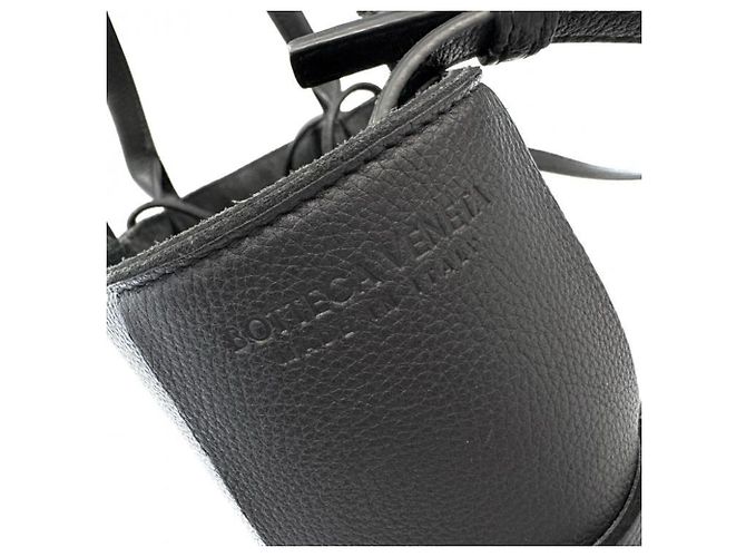 Borsa Tote Bottega Veneta Maxi Intrecciato Mini Arco Nero - vista 7
