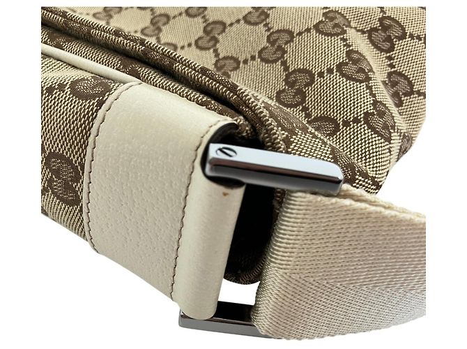 Borsa a tracolla Gucci GG Canvas Beige - vista 15