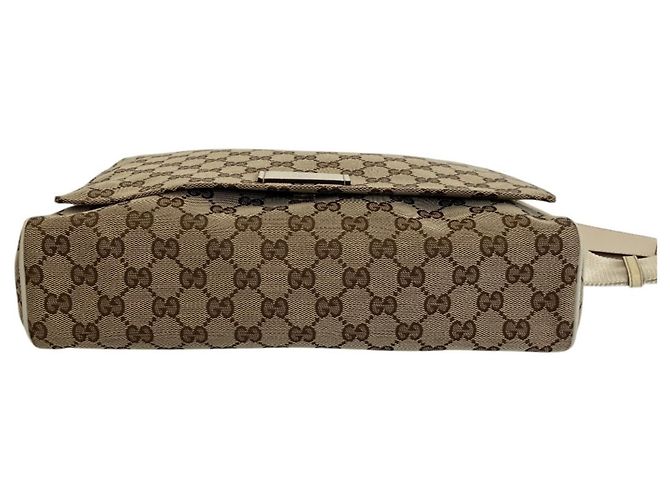 Borsa a tracolla Gucci GG Canvas Beige - vista 4