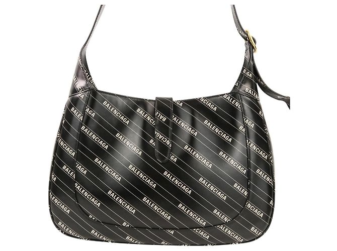 Gucci Balenciaga The Hacker Project Jackie 1961 Borsa a Spalla Medium Nero - vista 3