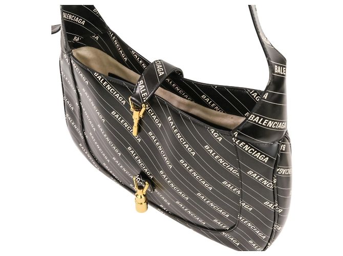 Gucci Balenciaga The Hacker Project Jackie 1961 Borsa a Spalla Medium Nero - vista 8