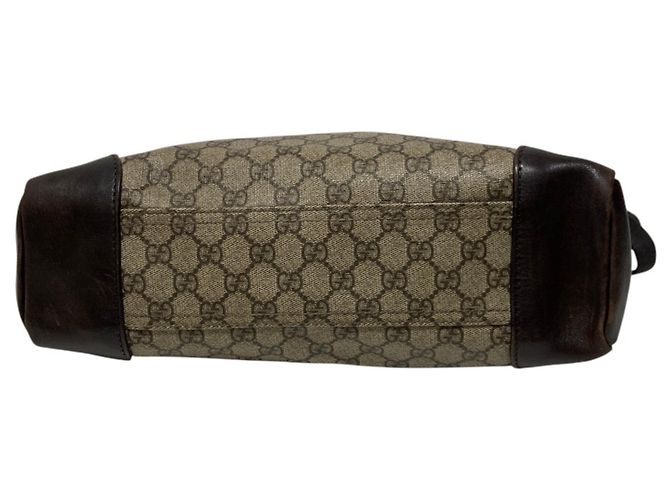 Borsa a tracolla Gucci GG Supreme marrone - vista 4